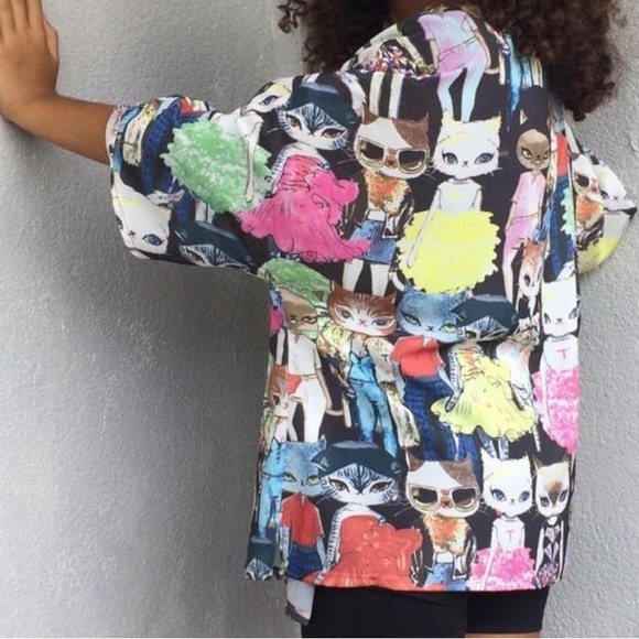 NEW Cat Kimono Jacket - Picture 5 of 5